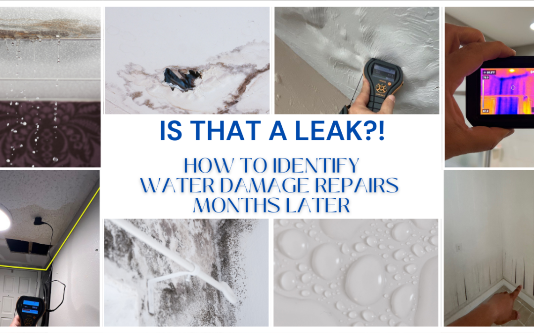 Is That a Leak?: How to Identify Water Damage Repairs Months Later