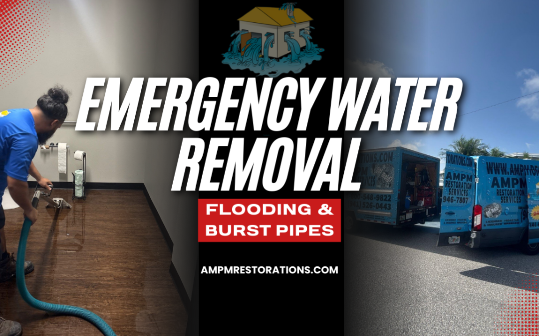 Emergency Water Removal: Flooding & Burst Pipes