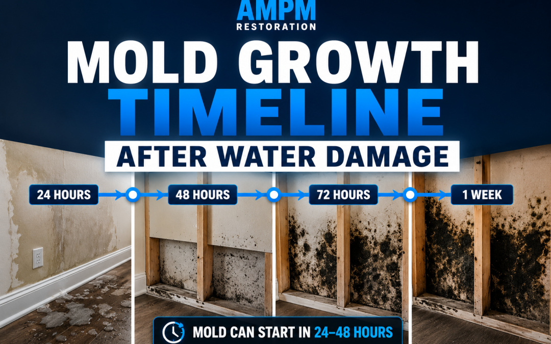 Mold Growth Timeline After Water Damage