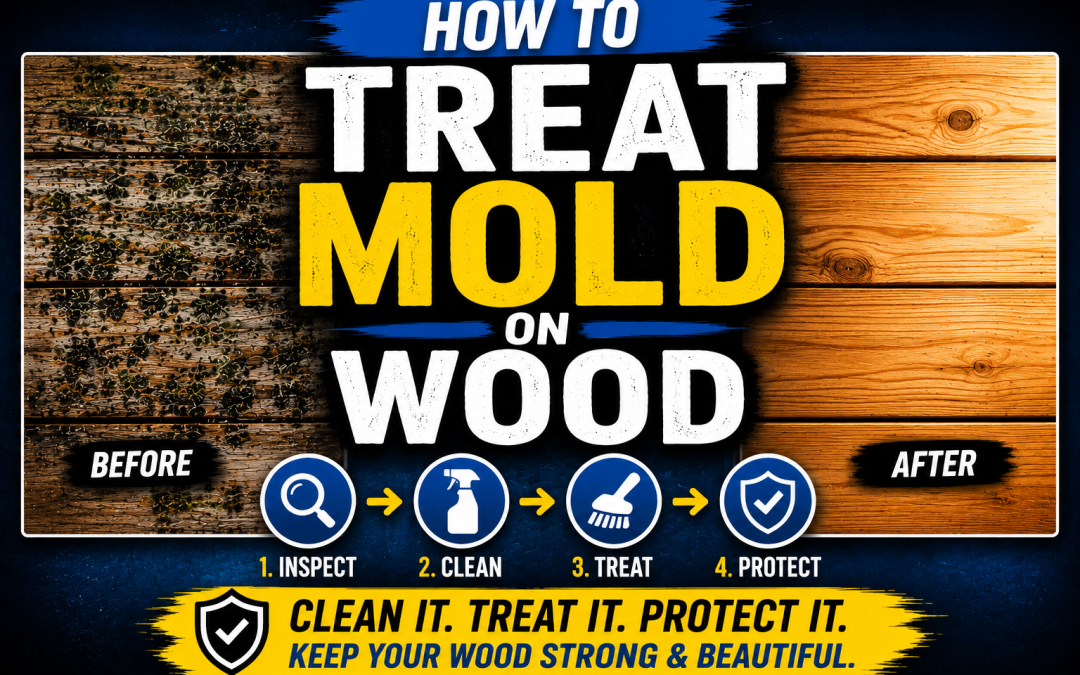 How to Treat Mold on Wood