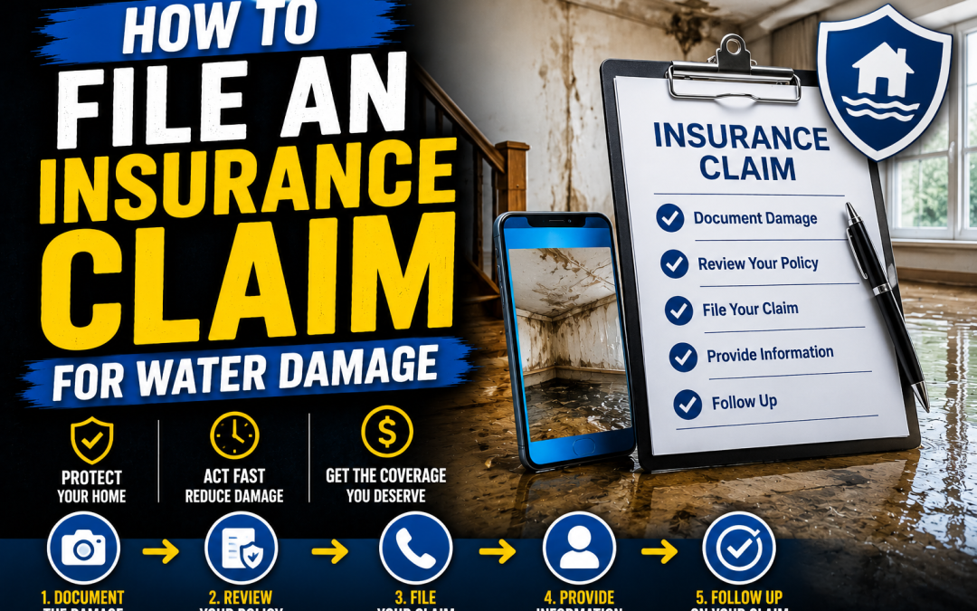 How to File an Insurance Claim for Water Damage in Florida