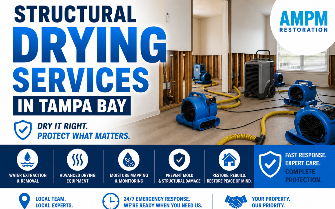 Structural Drying Services in Tampa Bay