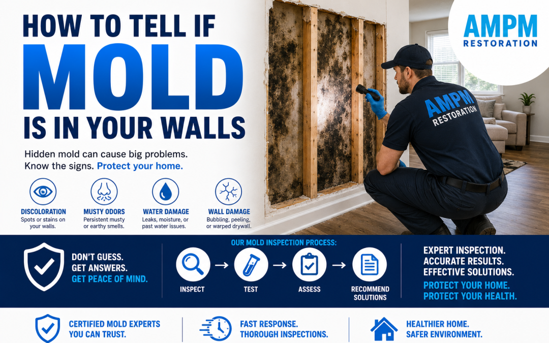 How to Tell If Mold Is in Your Walls