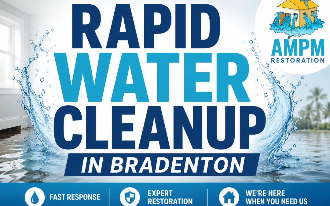 Rapid Water Cleanup in Bradenton: An Emergency Guide