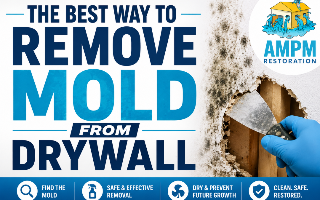 Best Way to Remove Mold from Drywall: Expert Guide