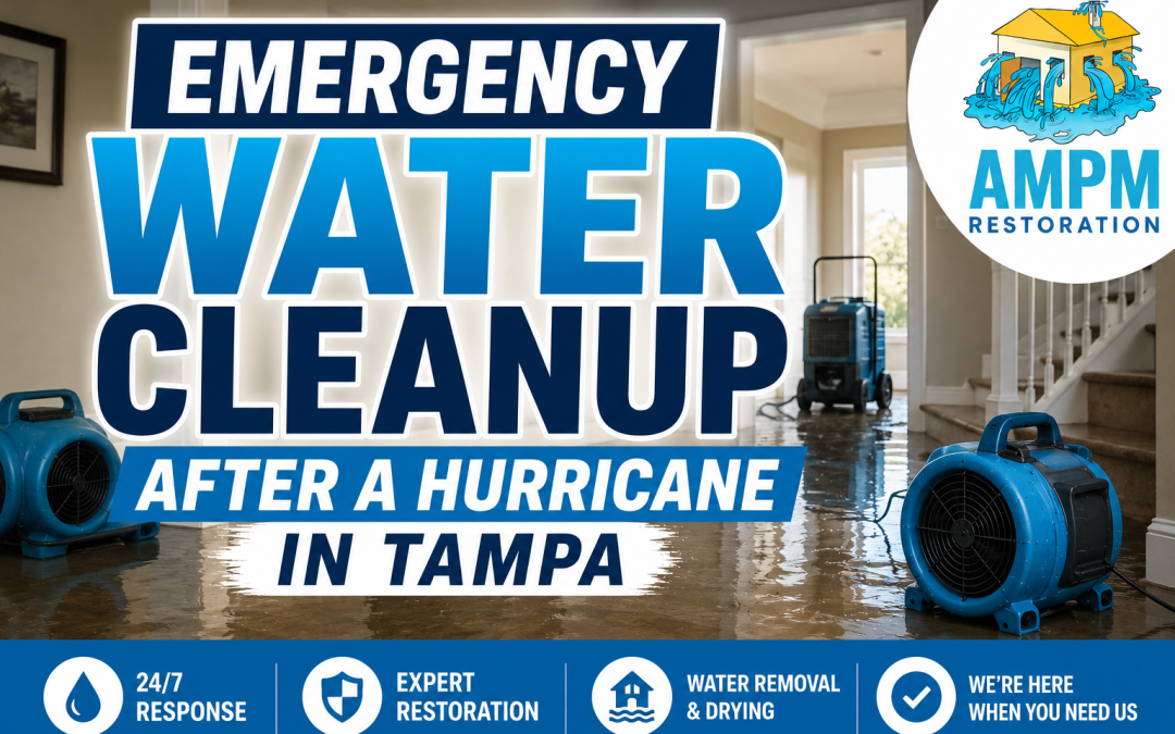 Emergency Water Cleanup After a Hurricane in Tampa
