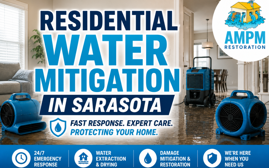 Residential Water Mitigation in Sarasota