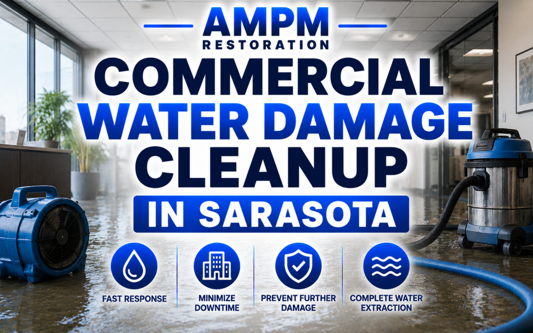 Commercial Water Damage Cleanup in Sarasota