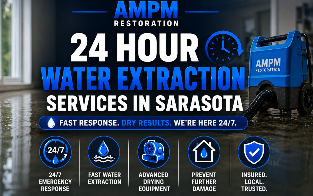 24-Hour Water Extraction Services in Sarasota