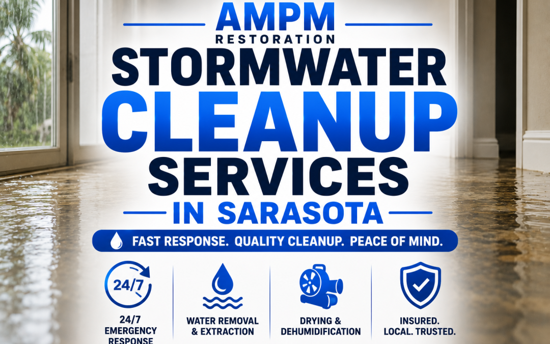 Stormwater Cleanup Services in Sarasota: Get Help Now
