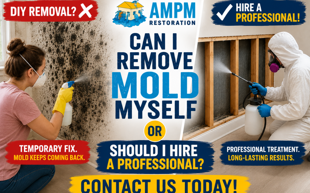 Can I Remove Mold Myself or Should I Hire a Professional?