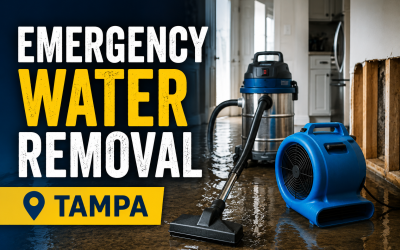 Emergency Water Removal In Tampa: Fast Response