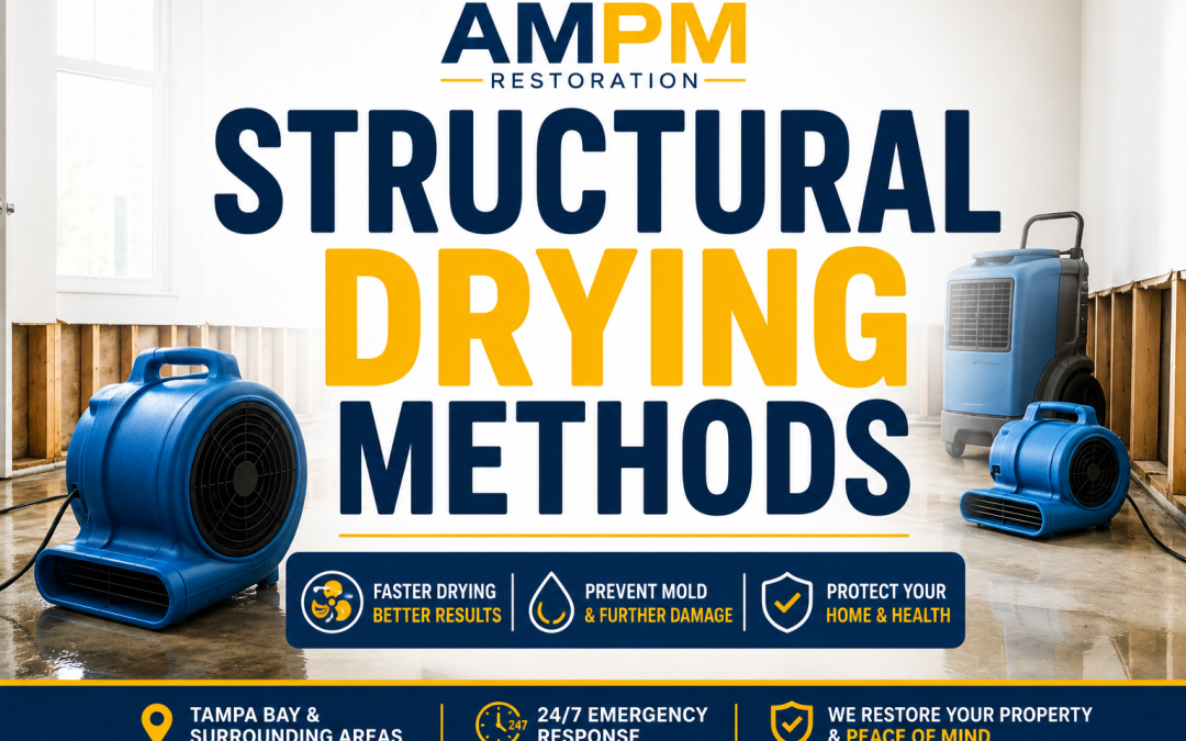AMPM Restoration: Structural Drying Methods