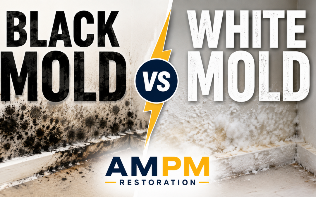 Black Mold vs White Mold Explained