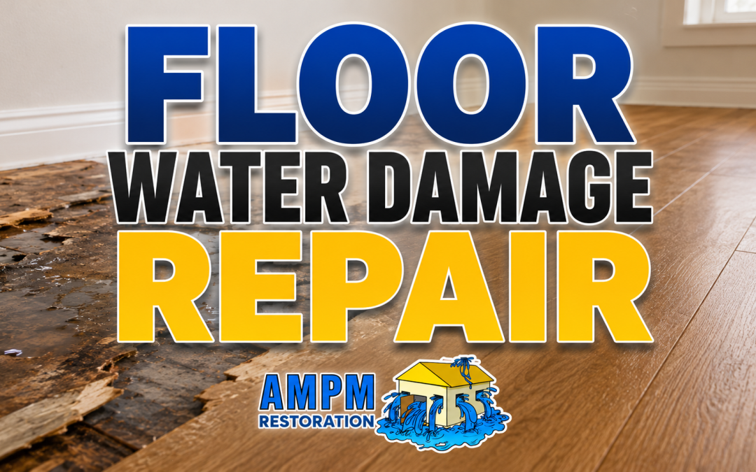 Floor Water Damage Repair