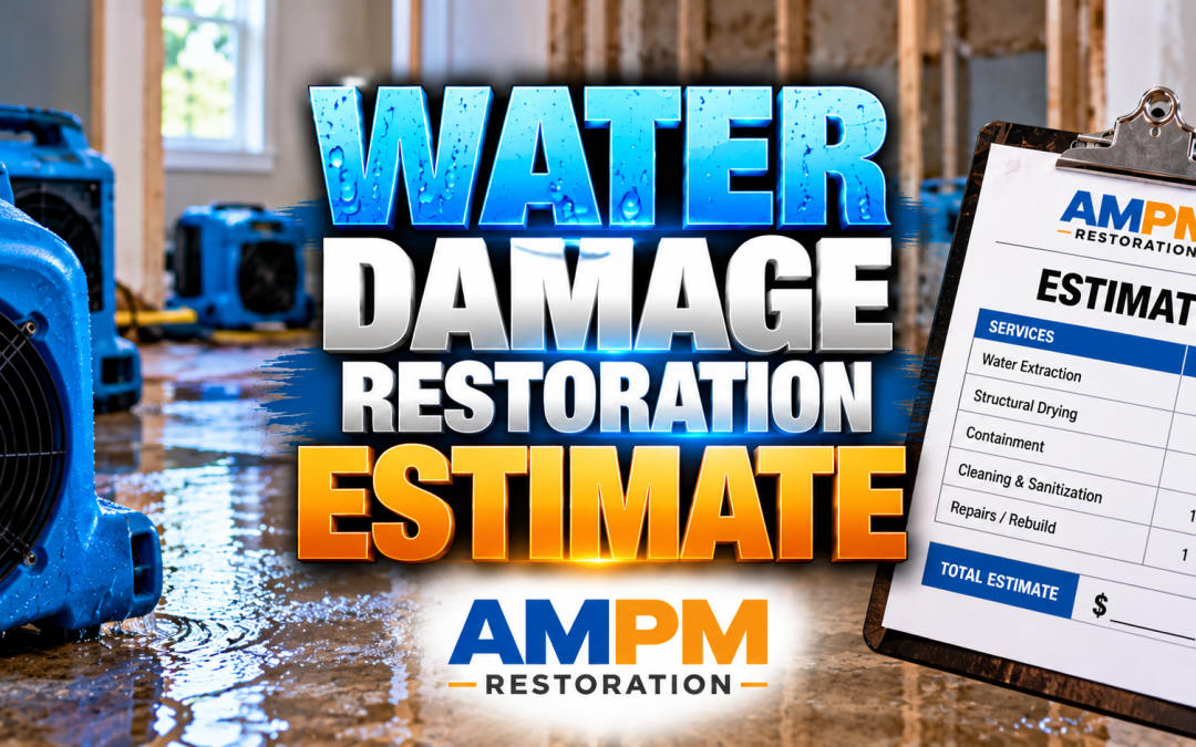 Water Damage Restoration Estimate: What It Includes