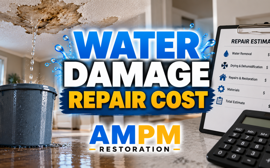 Water Damage Repair Cost: What Homeowners Pay