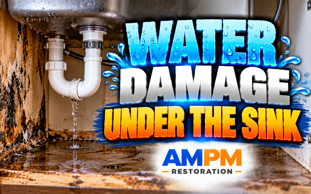 Water Damage Under the Sink: How to Stop It Fast